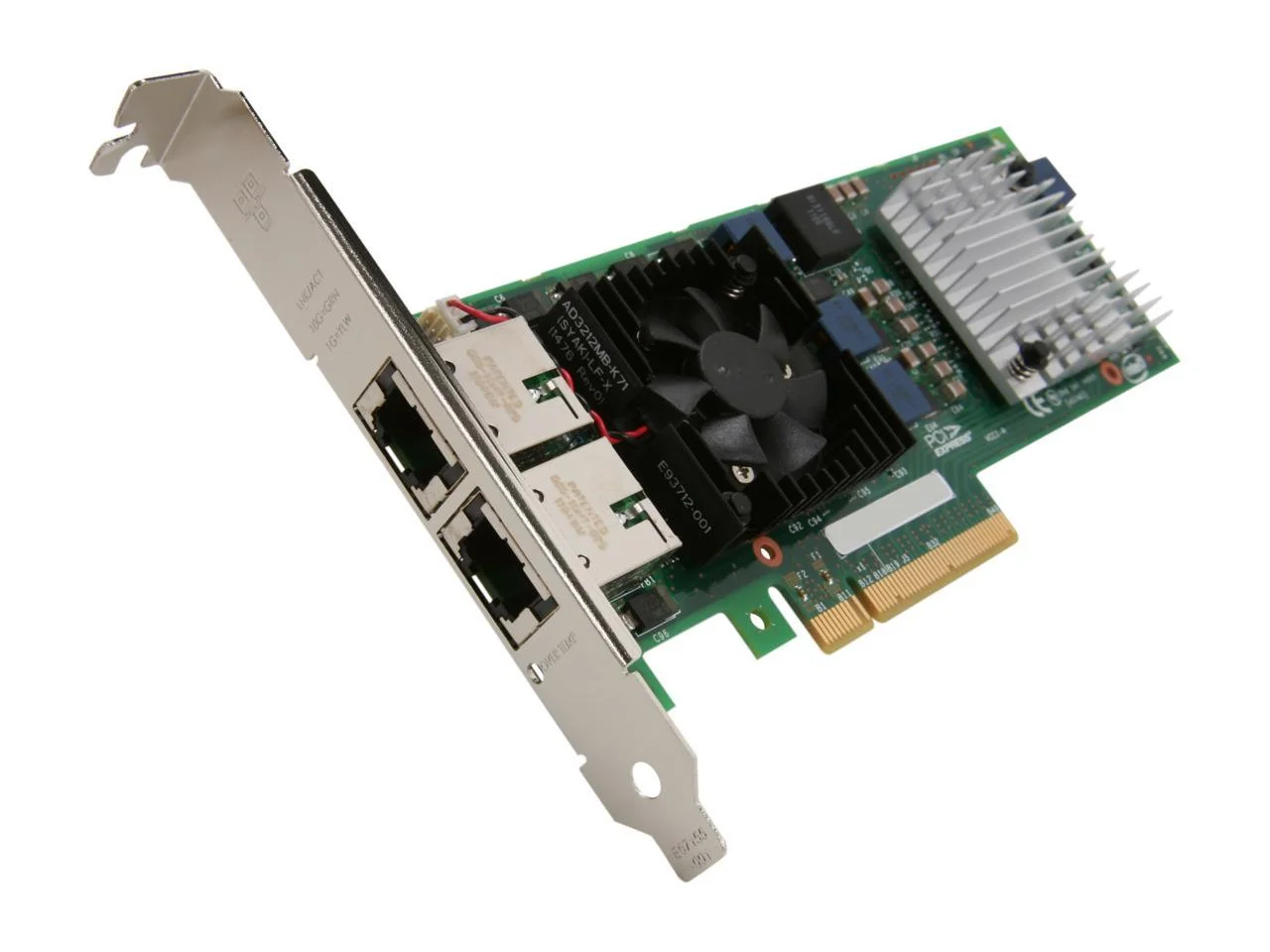 Carte Adaptateur Réseau PCIe 10G à 2 Ports compumax maroc 1